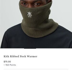 Kith Ribbed Neck Warmer color Machine